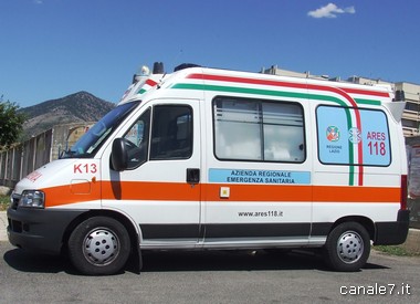 Incidente ieri a Fondi vicino la Stazione. Due feriti, uno grave