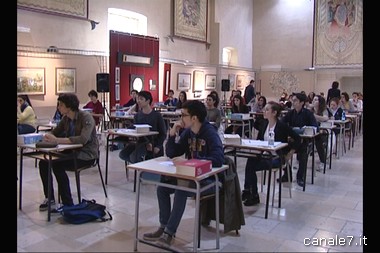 Venerdì 11 Aprile 2014: prova di traduzione dal greco per i 36 partecipanti alla VI edizione dell’Aγών Gobetti