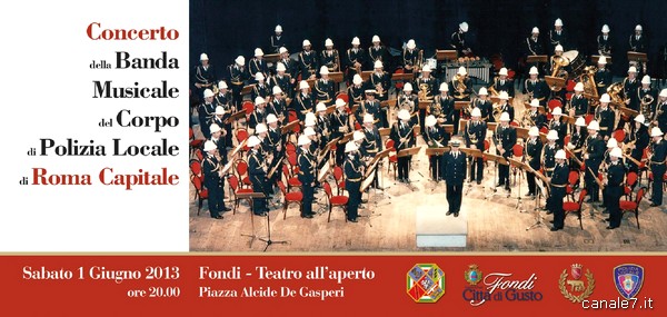 Concerto Banda Musicale del Corpo di Polizia Locale Roma Capitale