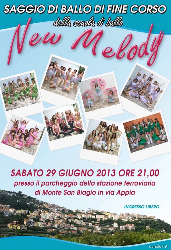 Saggio di Ballo di Fine Corso della Scuola di Ballo “New Melody”