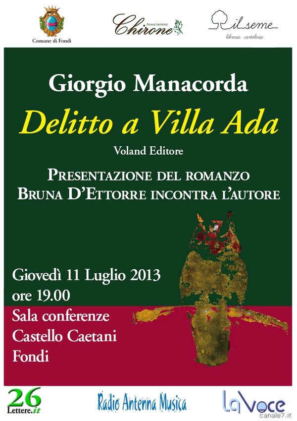 Presentazione del libro di Manacorda a Fondi