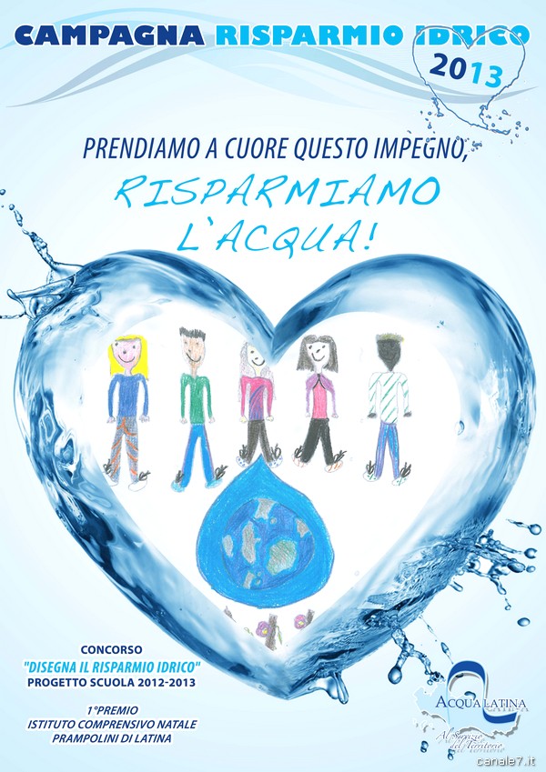 Al via la campagna Risparmio Idrico per l’anno 2013 di Acqualatina S.p.A.: “Prendiamo a cuore questo impegno”