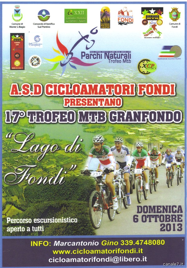 Torna con la 17° edizione il Trofeo MTB “Lago di Fondi”