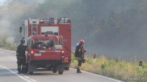 La Regione ha riattivato la boschiva dei Vigili del Fuoco di stanza a Fondi