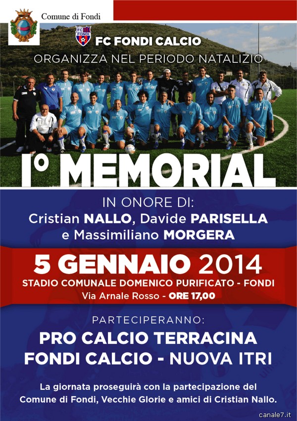 1° Memorial “Nallo-Morgera-Parisella”