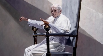 A Roma il ritratto ufficiale di Giovanni Paolo II di André Durand in occasione della Canonizzazione del Pontefice