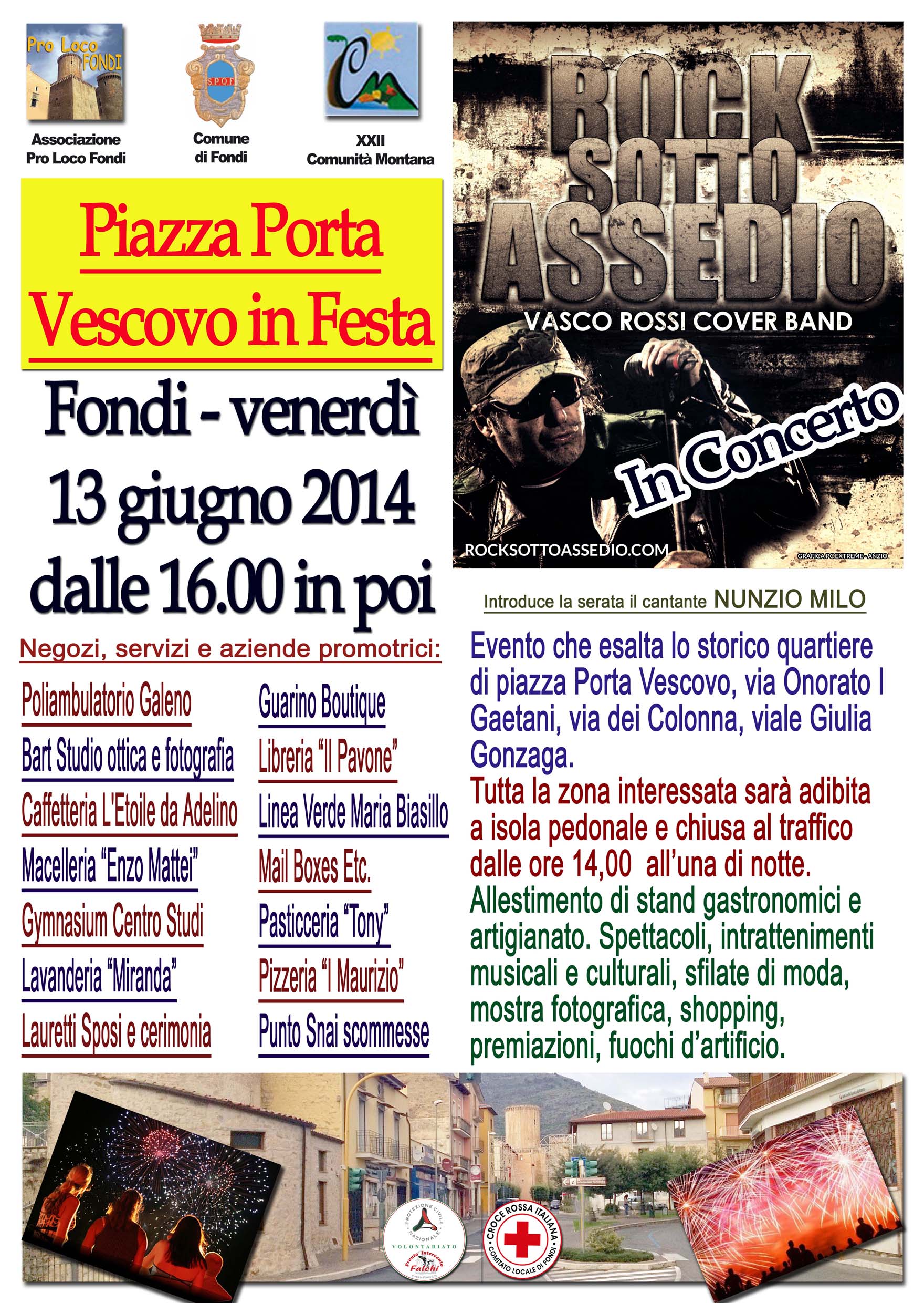 Piazza Porta Vescovo in Festa 2014 Manifesto WEB