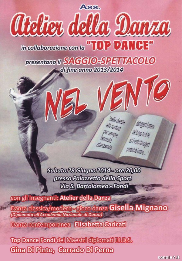Saggio Spettacolo di fine anno “Atelier della Danza” con “Top Dance”