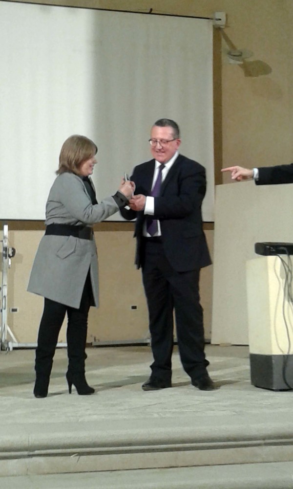 Premiazione Domenico Terenzio persona dell'anno 2014 Fondi (20feb2015)