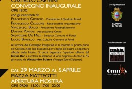 Conto alla rovescia per “la Fondi che non c’è più”: Sabato il Convegno Inaugurale, Domenica l’incontro col pioniere Cristini