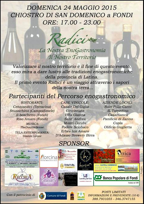 LOC EVENTO LAVINIA SAVONA ''RADICI''