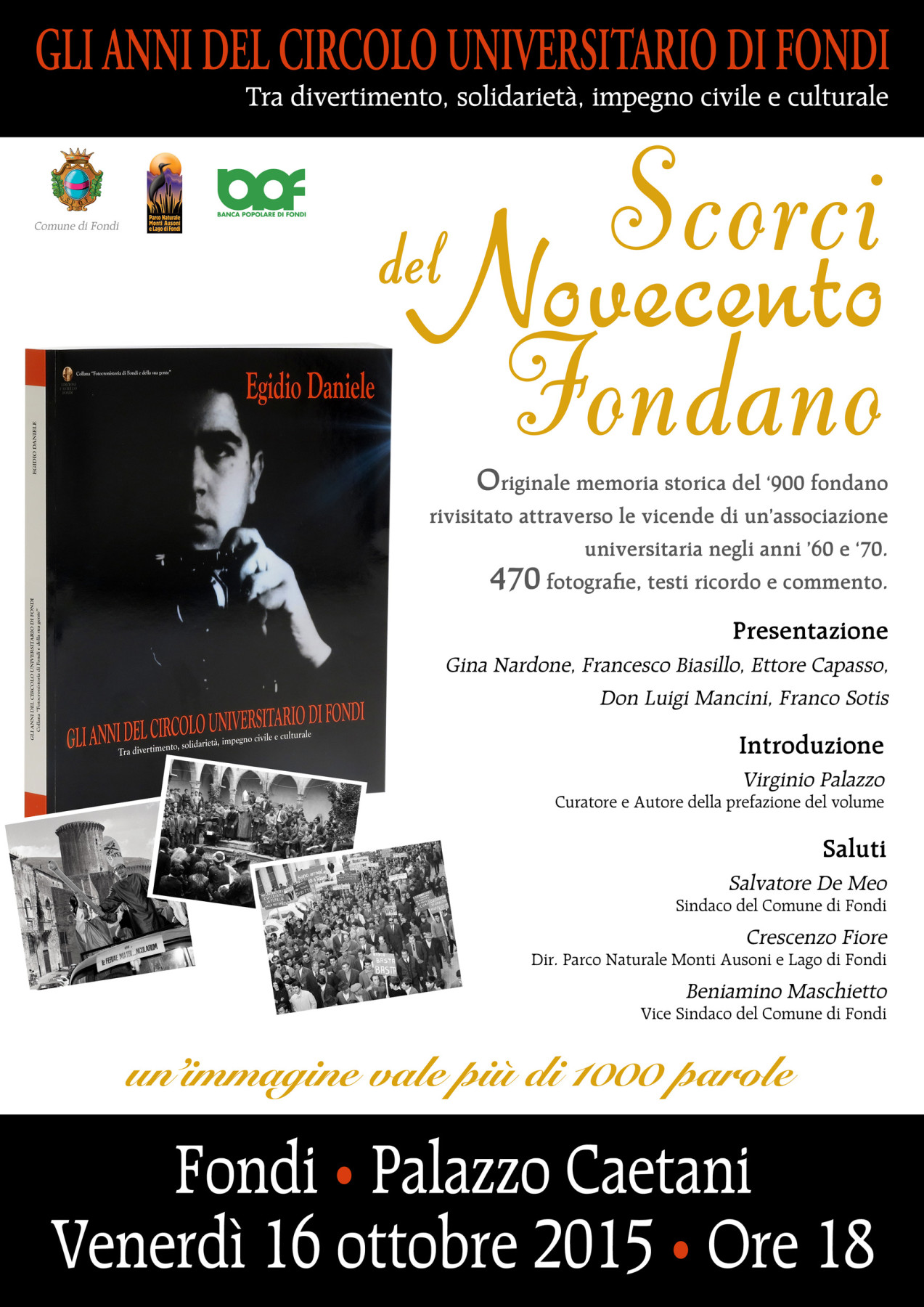 Locandina libro Egidio Daniele 16-10-15