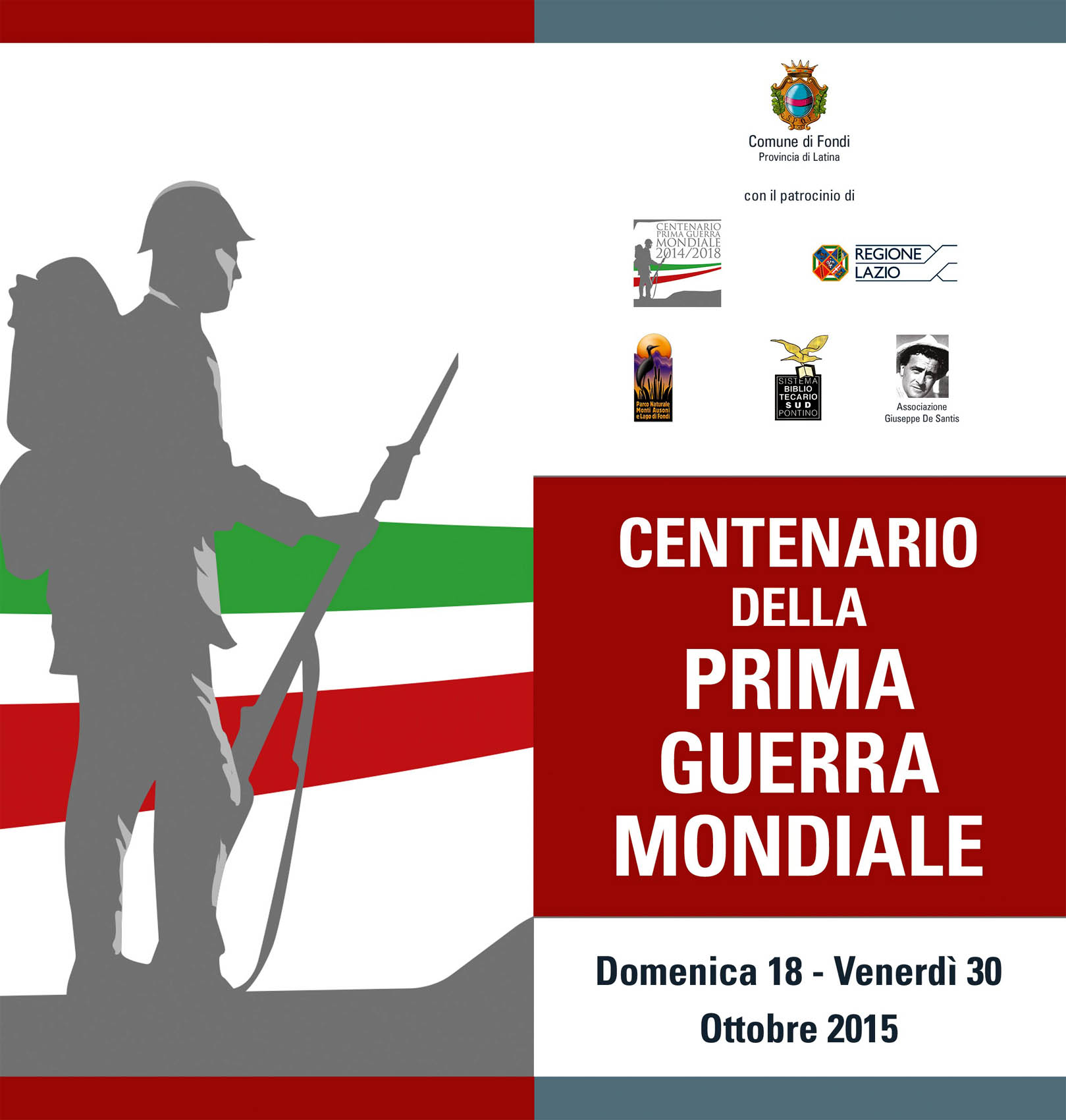 Slide 1 Centenario Grande Guerra (Fondi - 2015)