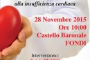 Fondi, Sabato 28 Novembre – Sala convegni Castello Caetani: incontro sulle patologie cardiovascolari con il prof. Francesco Fedele