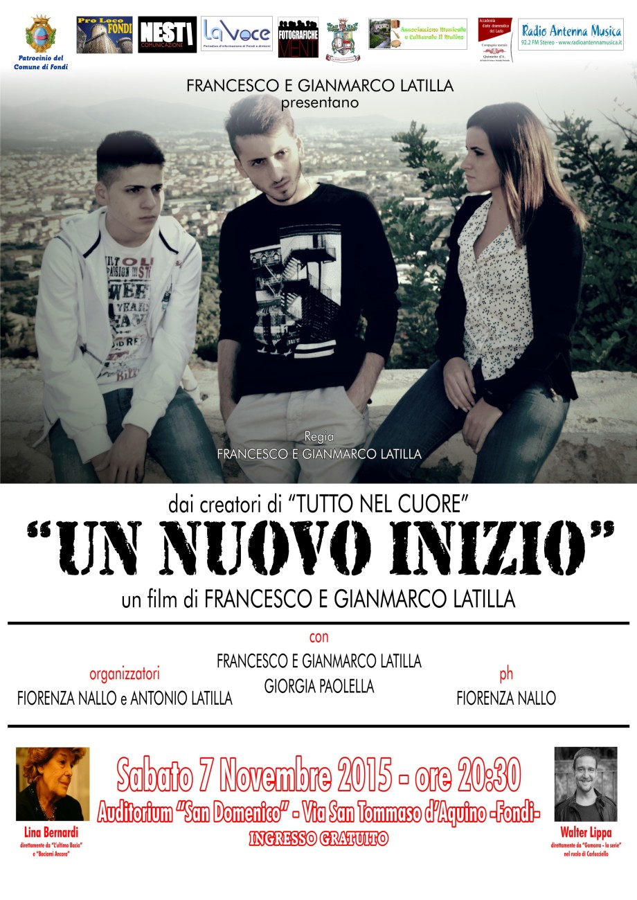 locandina presentazione film fratelli latilla - nov2015