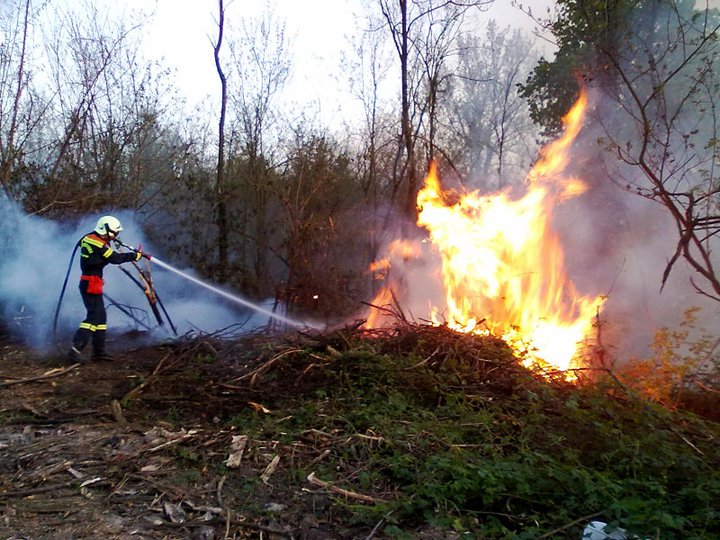 Intervento incendi boschivi