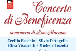 Fondi, concerto di beneficenza in memoria di Lino Marzano