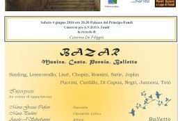 Fondi, concerto in memoria di Caterina De Filippis