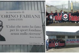 Old Fans Fondi, Targa commemorativa in ricordo di Ottorino Fabiani