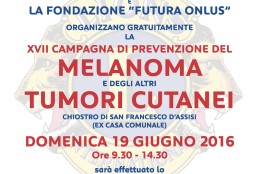 Fondi, XVII edizione della campagna di prevenzione del melanoma