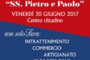 Riapertura termini per la presentazione istanze fiera “SS. Pietro e Paolo”