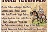 “Festa Medievale” – Domenica 2 Luglio 2017 dalle ore 18.00 in piazza Unità d’Italia, viale Vittorio Emanuele III e piazza IV Novembre