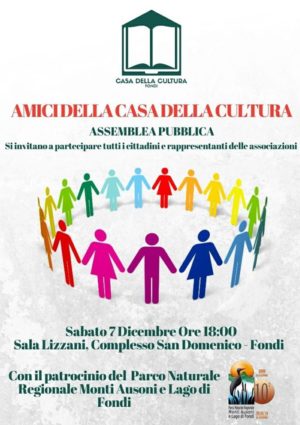 Locandina Assemblea Pubblica Amici della Casa della Cultura