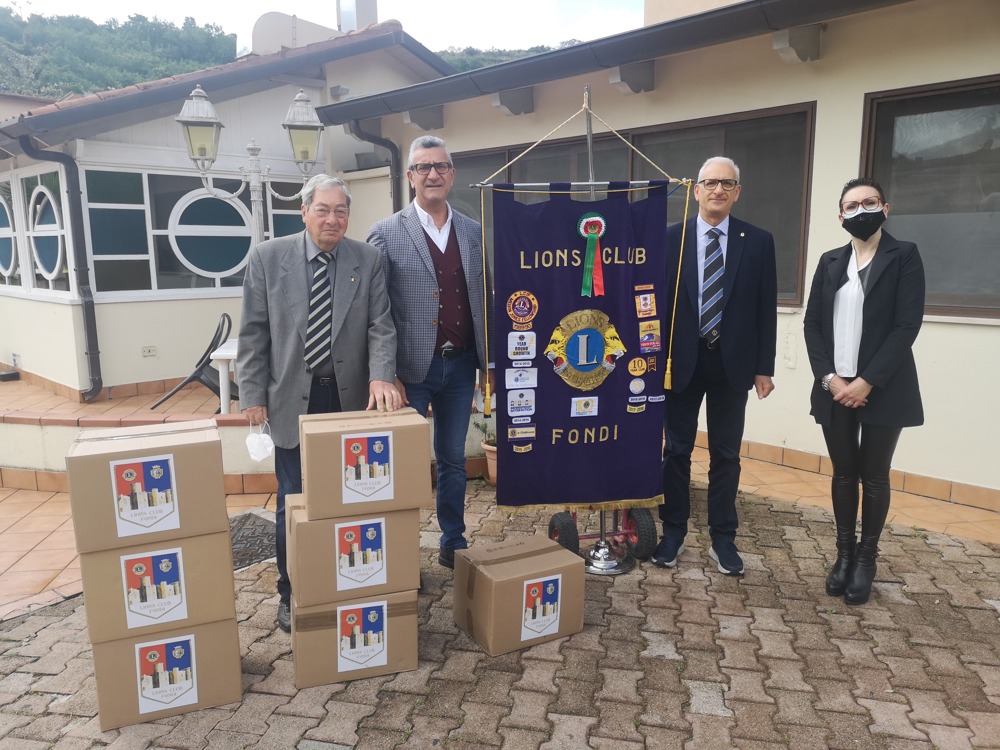 Lions Club e assessore Notarberardino