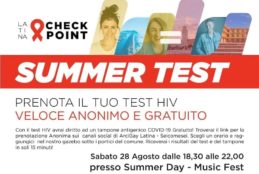 Fondi, il 28 agosto campagna di prevenzione nell’ambito del Summer Day 2021