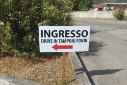 Fondi, da lunedì 3 gennaio torna in funzione il drive in all’Ospedale S. Giovanni di Dio