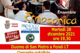Fondi, concerto gratuito ”Suoni dal Mondo” martedì 28 dicembre nel Duomo di San Pietro