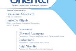 Oggi, Venerdì 25 marzo, presentazione di ”Fondi Orienta”, sportello comunale per giovani e imprese