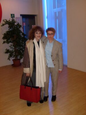 Maria Cuono con Simona Marchini
