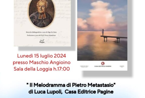 Melodramma e poesia si incontrano al Maschio Angioino il 15 luglio prossimo